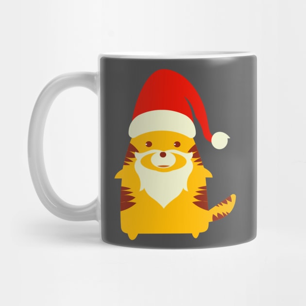 Funny tiger crhritsmas by ugisdesign